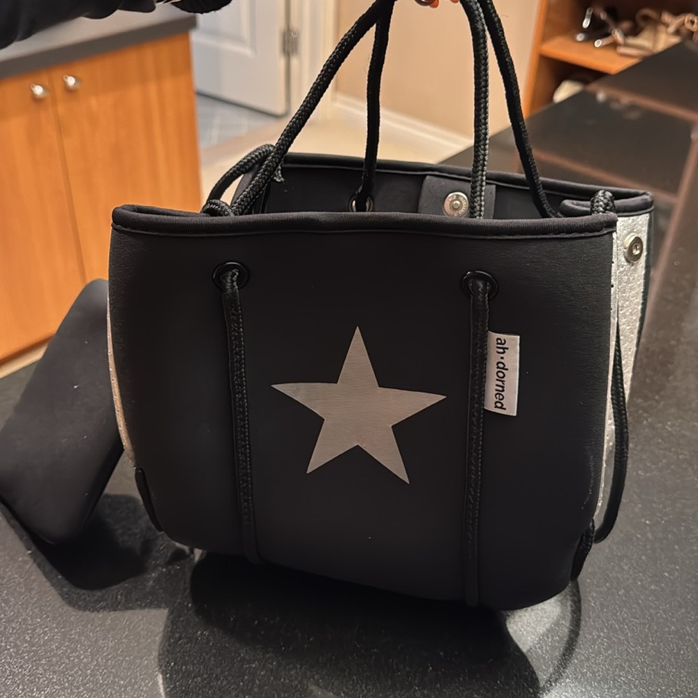 Ahdorned | Neoprene Tote Bag View 5